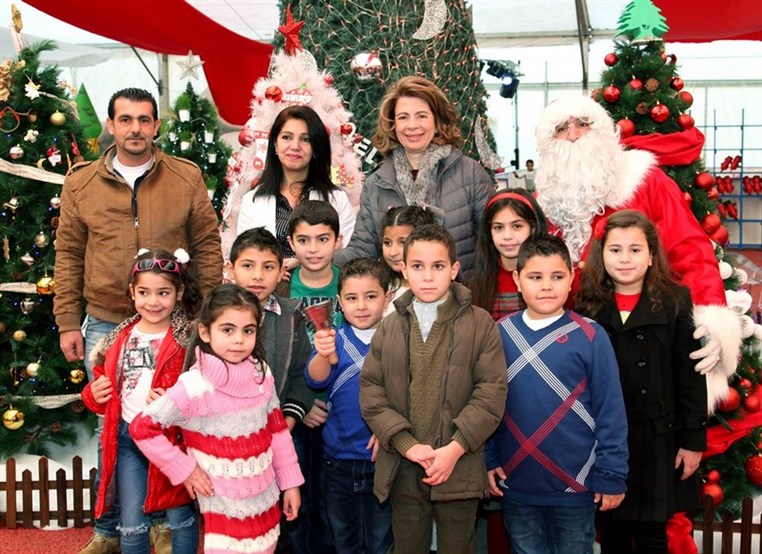 Lama Salam a organise a l’occasion de Noël Des activités pour les enfants orphelins